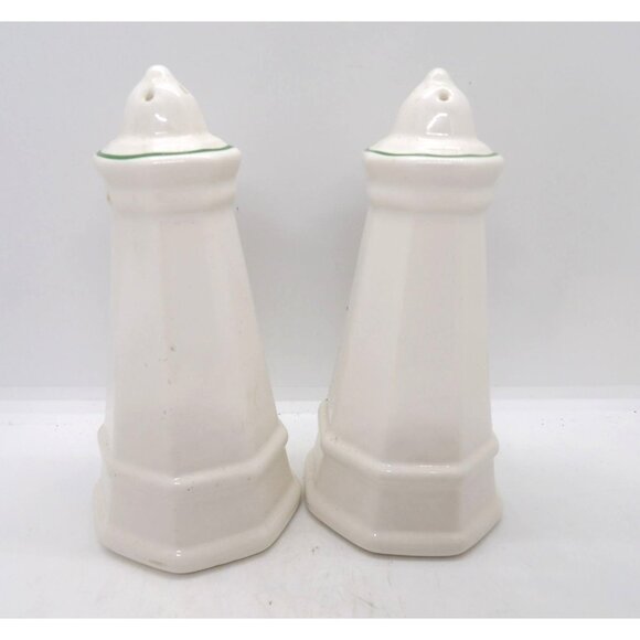 Christmas Holiday Dinner Pfaltzgraff Salt & Pepper Shaker Set preowned - Picture 3 of 4